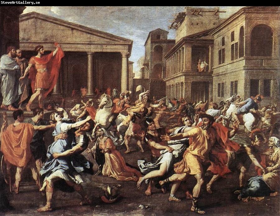 Nicolas Poussin The Rape of the Sabine Women